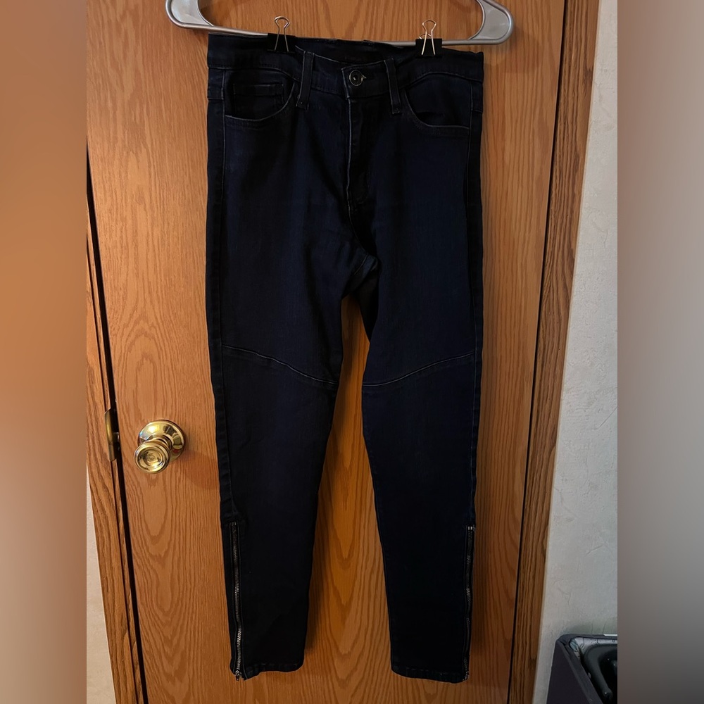 Women's Dark Blue Skinny Jeans